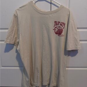Beige Short Sleeve Tee